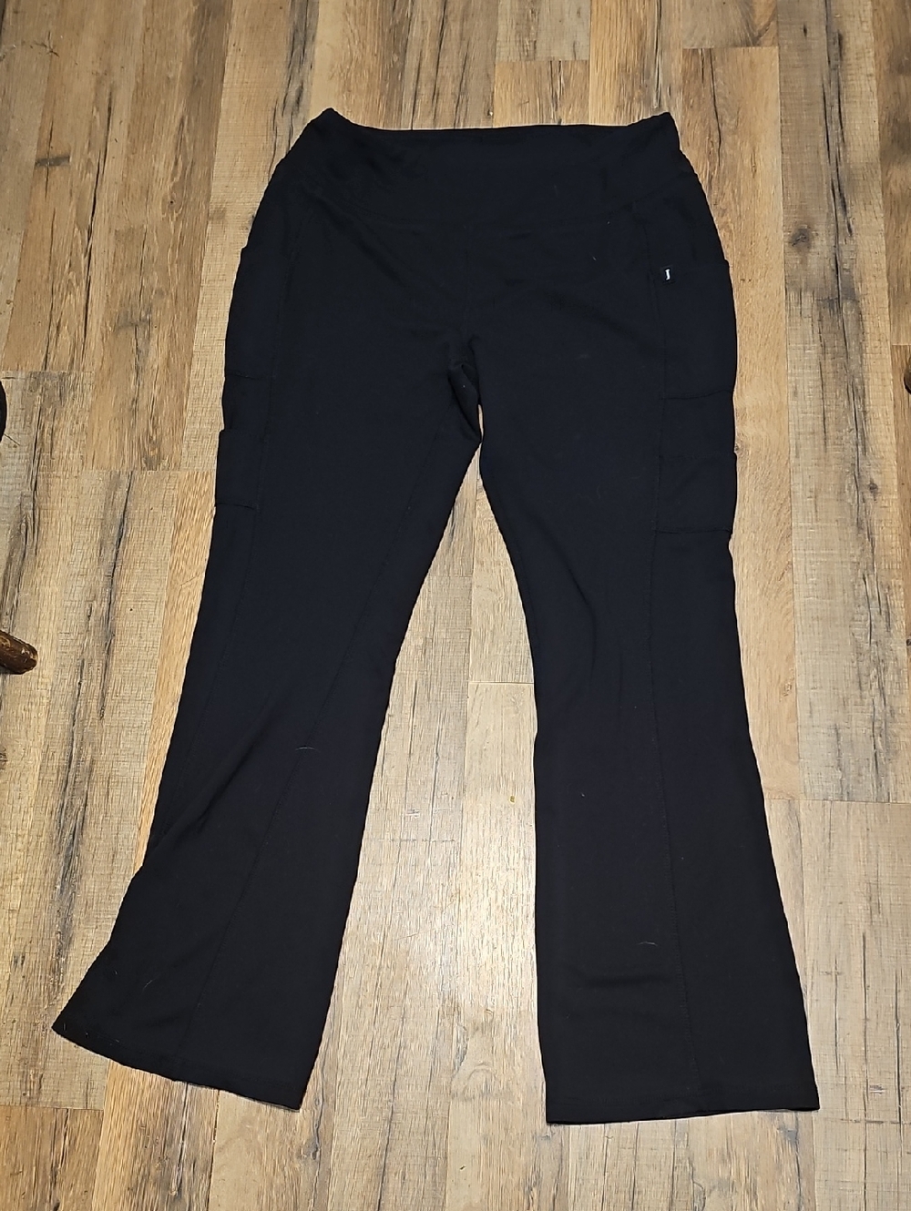 Jaanuu Black Scrub Athletic Pants Size Medium